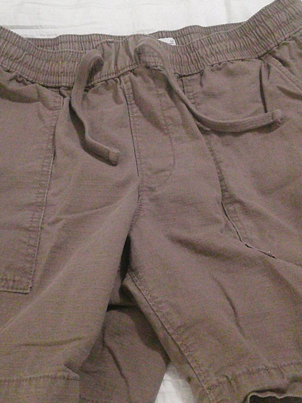SONOMA Goods For Life Men's Pull-On Shorts Size m Khaki, 7" Inseam, GUC